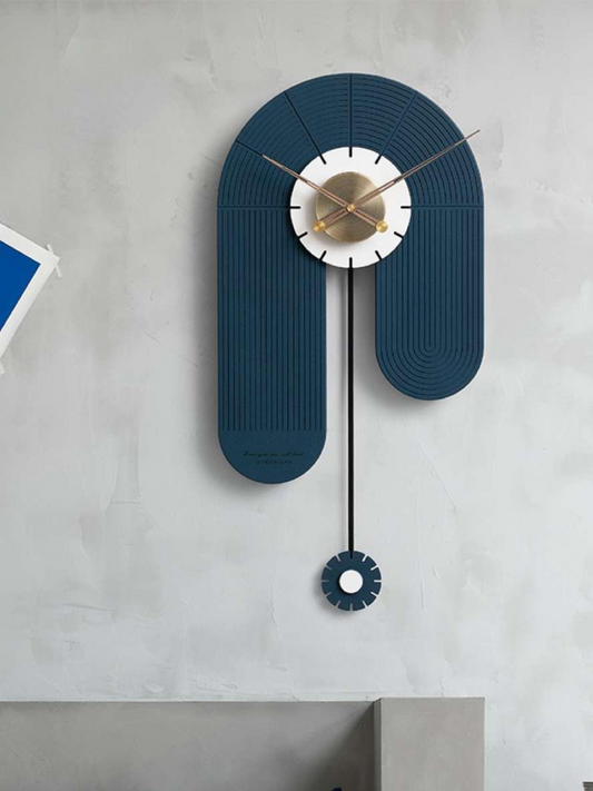 PVD wall clock Luxurious Clock Modern Snail Style 6