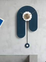PVD wall clock Luxurious Clock Modern Snail Style 6