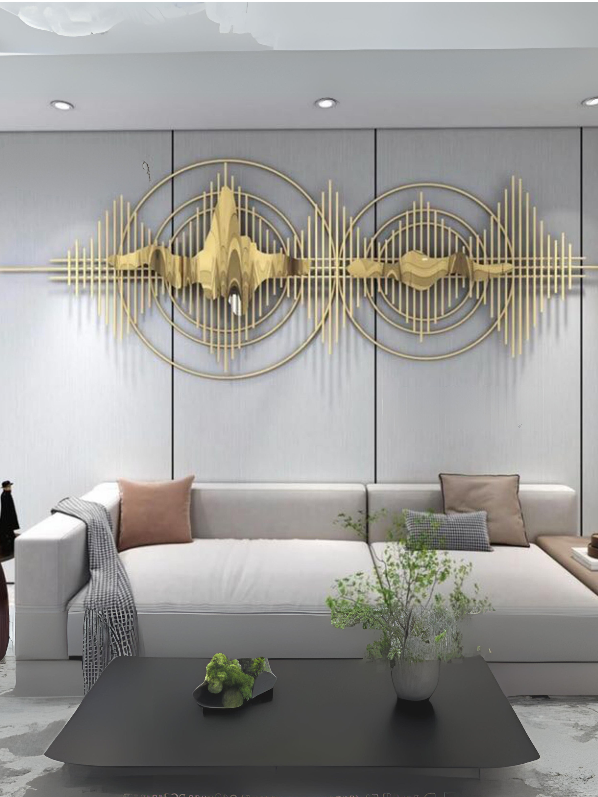 Metal Wall Art Luxury Iron Marco Plates Ring Decor Wall Art by Shree Handicrafts