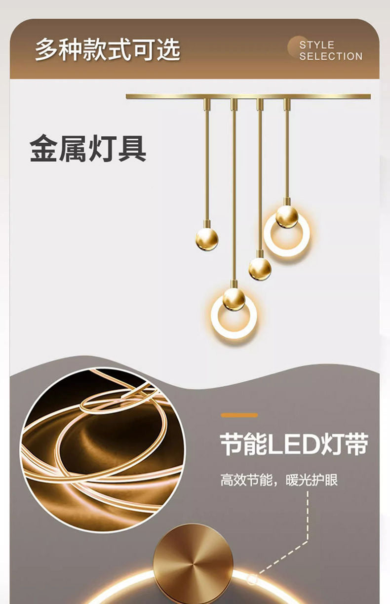 3D Crystal wall decor with LED lights