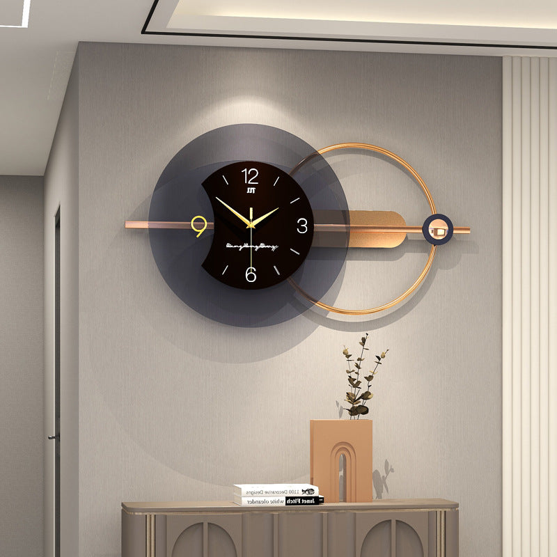 Metal Wall Clocks EKSED European Creative Decoration Clock