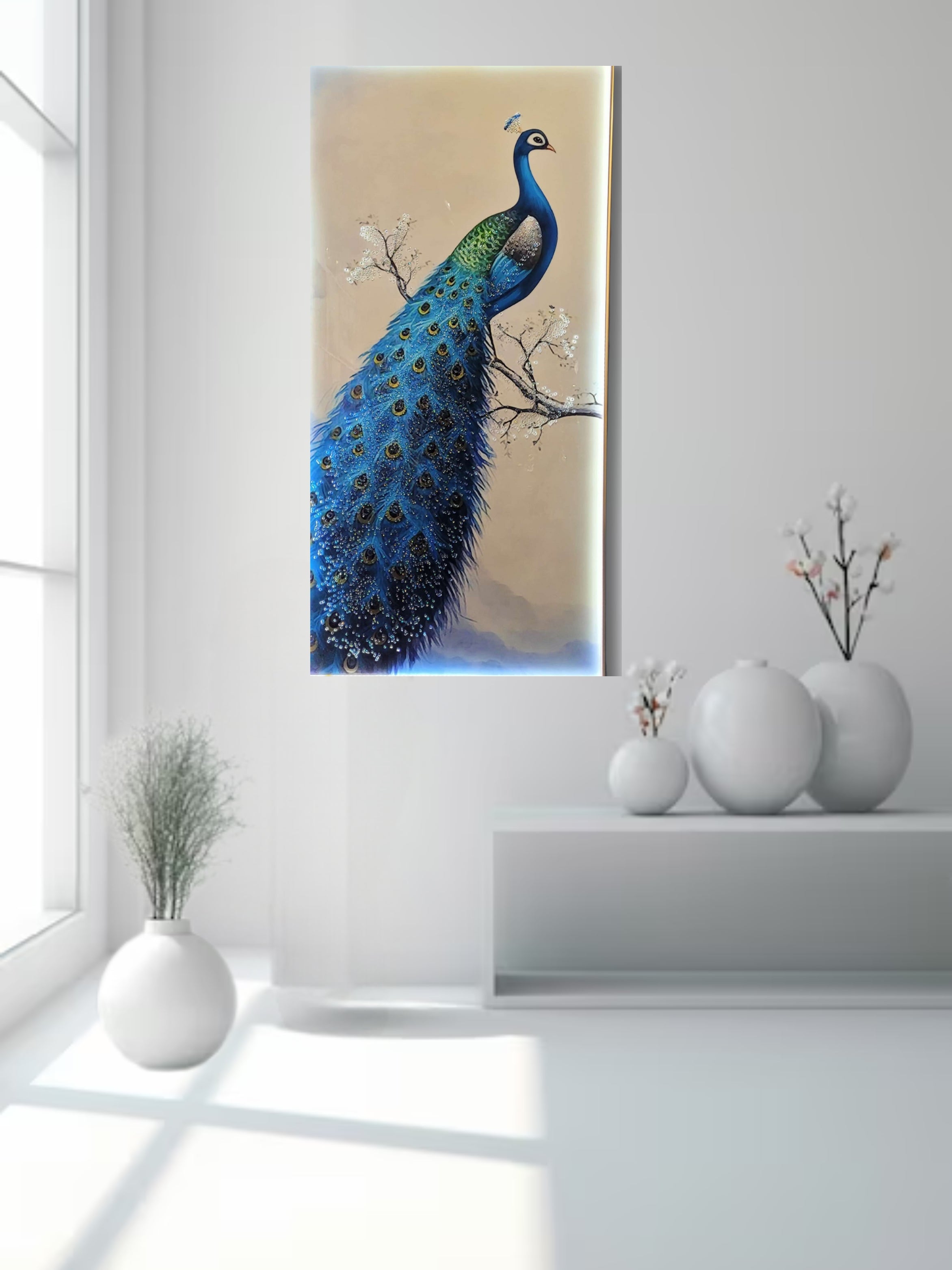 LUXURY WALL PAINTING STYLE LED Crystal Paintings