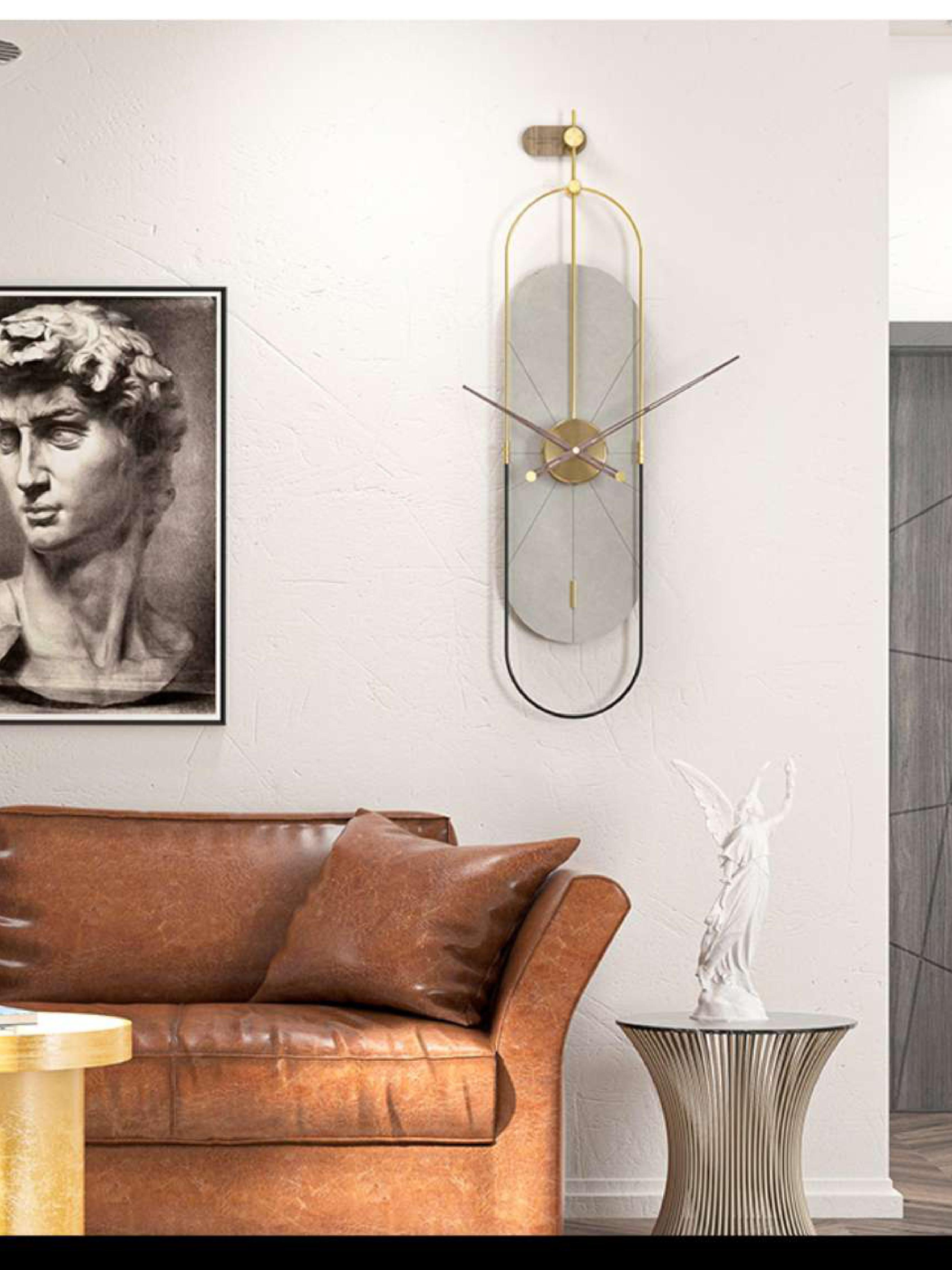 PVD wall clock 3D Acrylic LED Wall Clocks