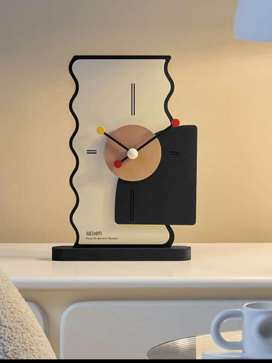 PVD wall clock Decorative Table Clock Modern Simple Desk Clock Light Luxury