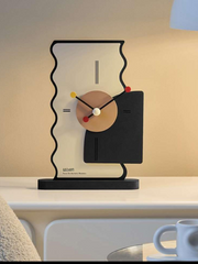 PVD wall clock Decorative Table Clock Modern Simple Desk Clock Light Luxury
