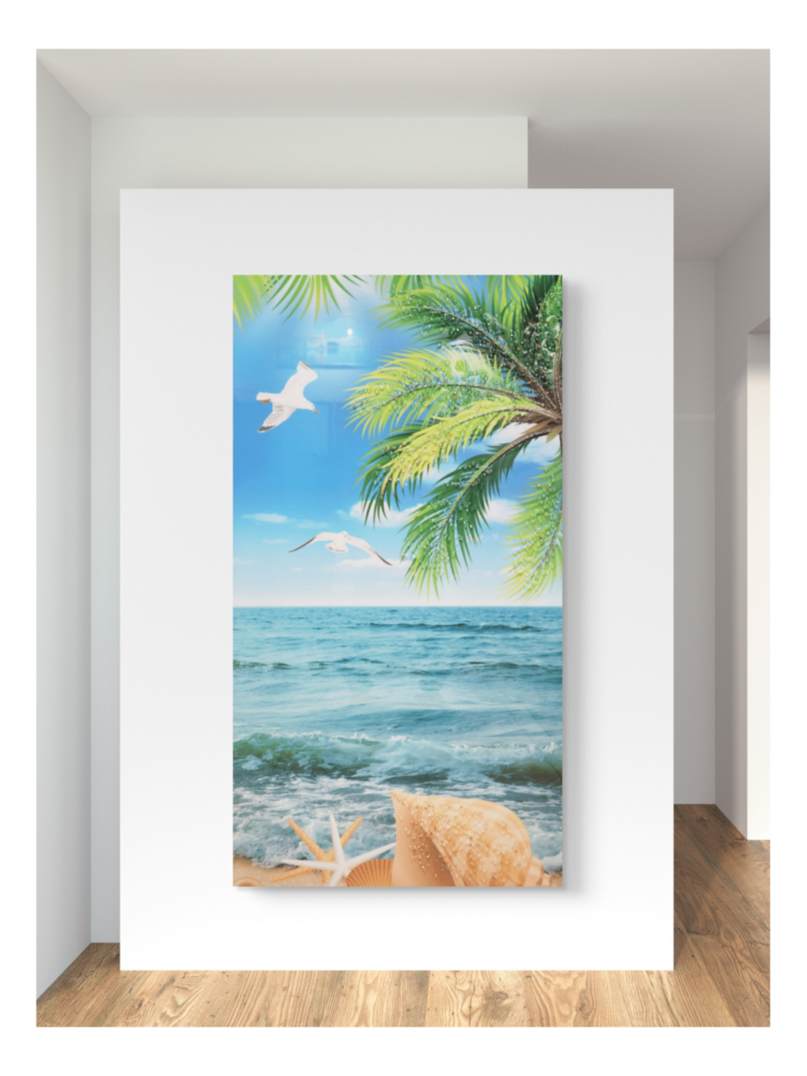 Crystal Paintings Ocean Paradise Crystal Wall Decor