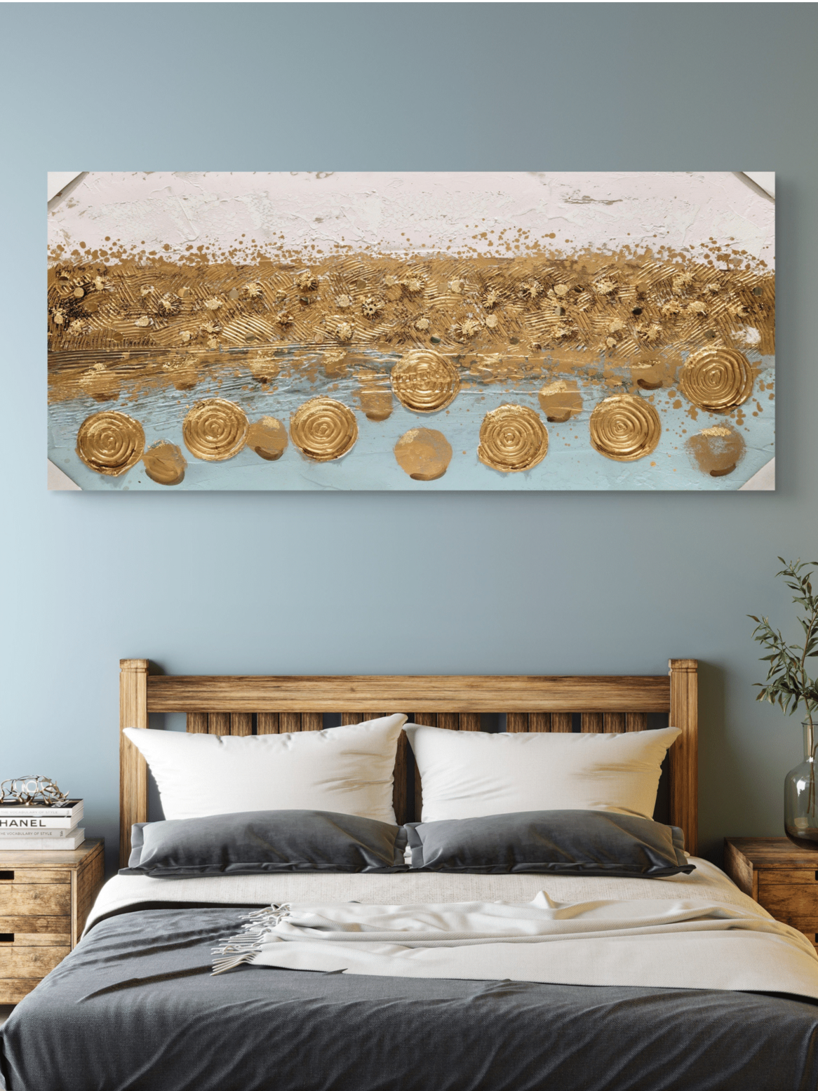 Canvas Paintings Textured Abstract Seascape Canvas Arts