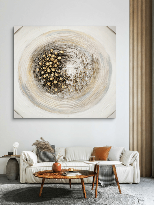 Canvas Paintings Gilded Vortex Canvas Arts
