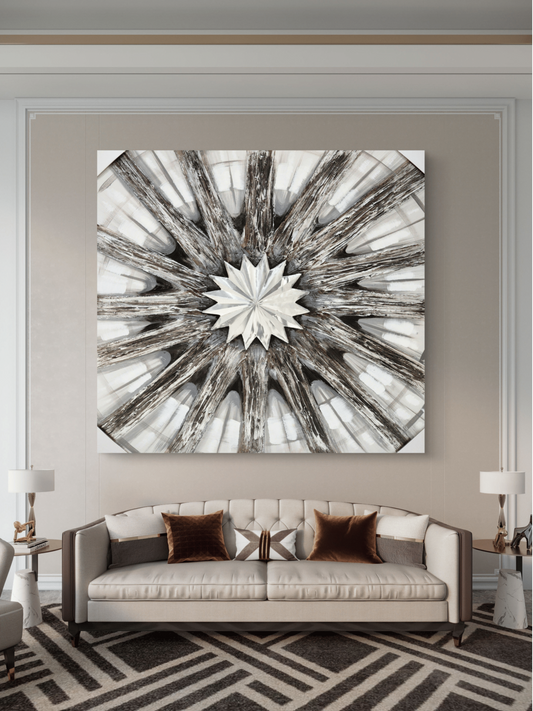 Canvas Paintings Radiant Starburst Canvas Arts