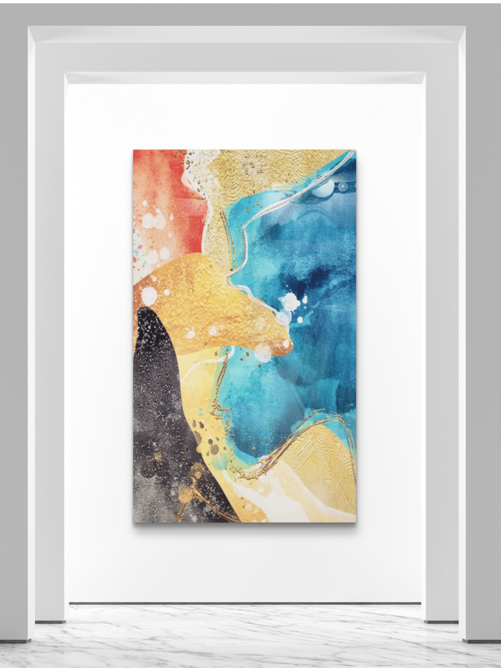 Crystal Paintings Coastal Rhapsody Gilded Shores Crystal Canvas