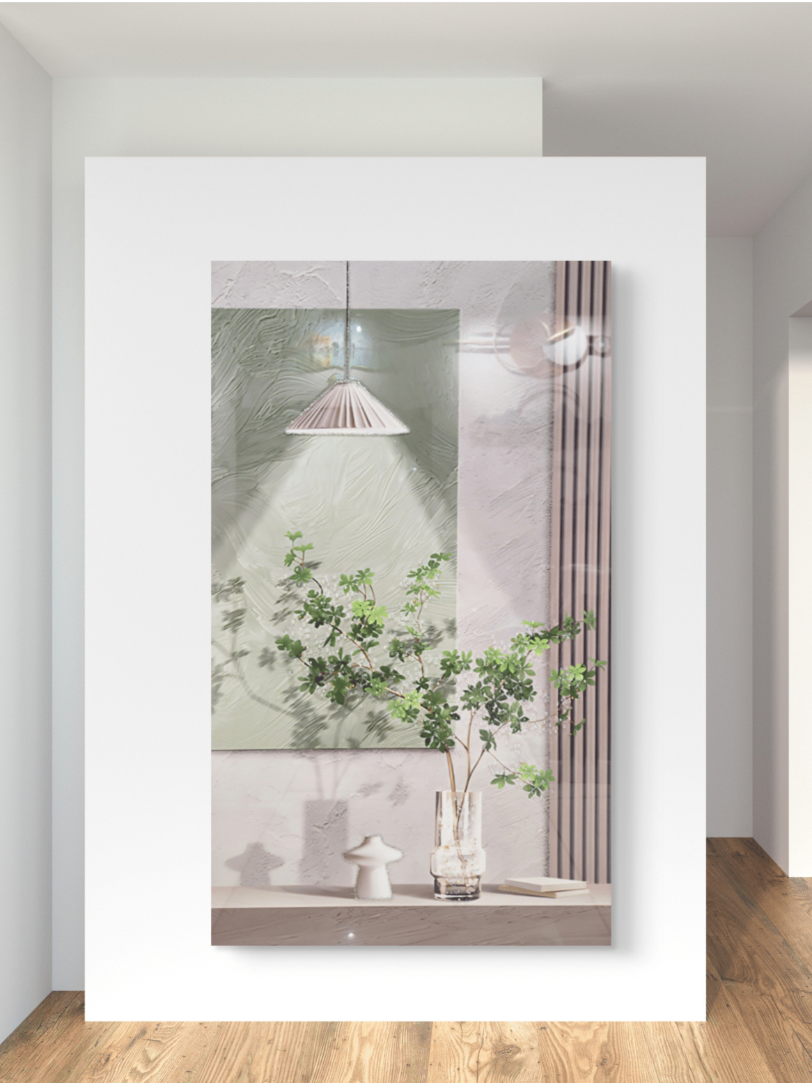 Crystal Paintings Tranquil Lumina Botanical Still Life Crystal Arts