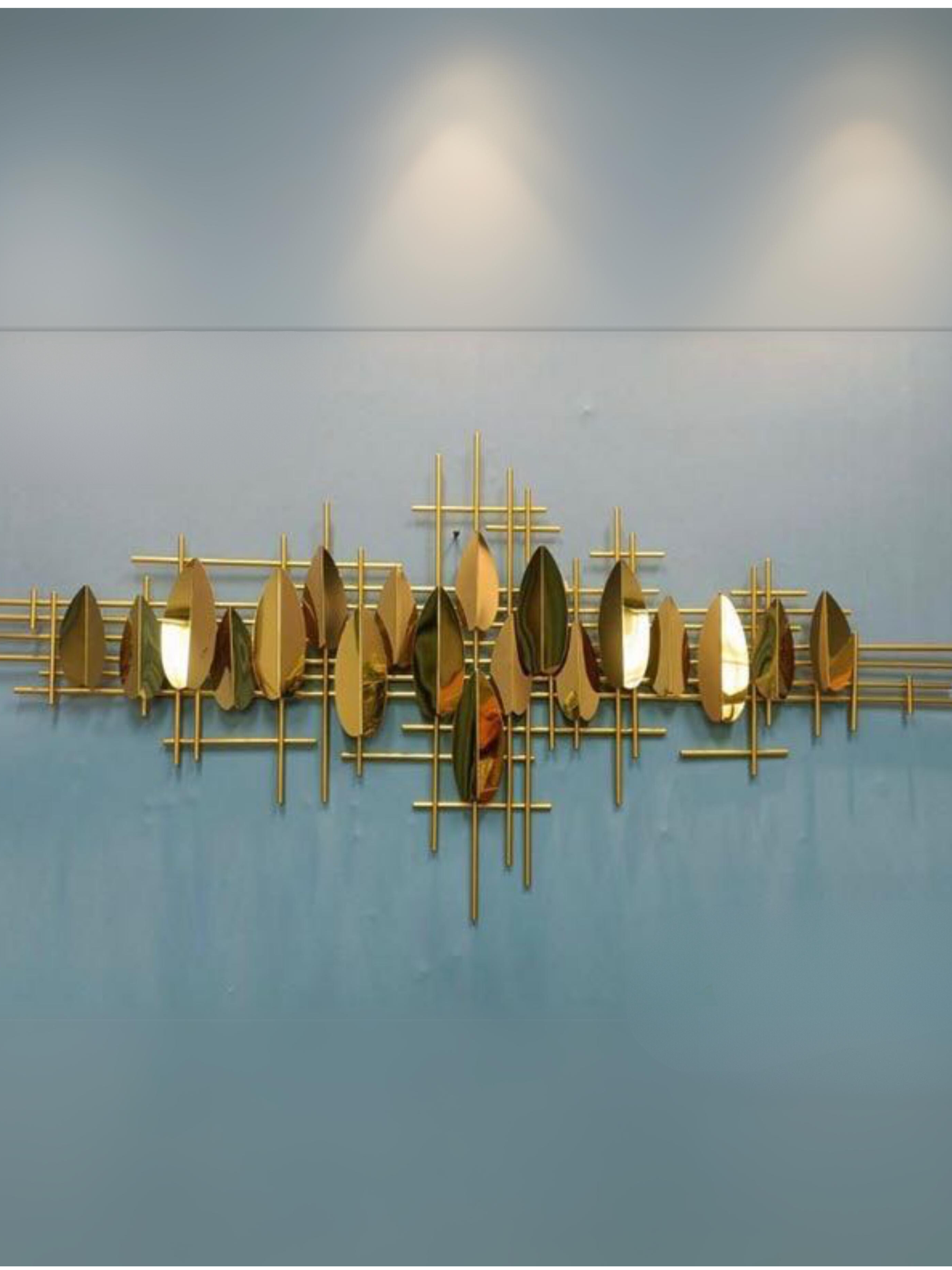 Metal Wall Art Living Room Wall Decoration Sofa Background Wall Pendant