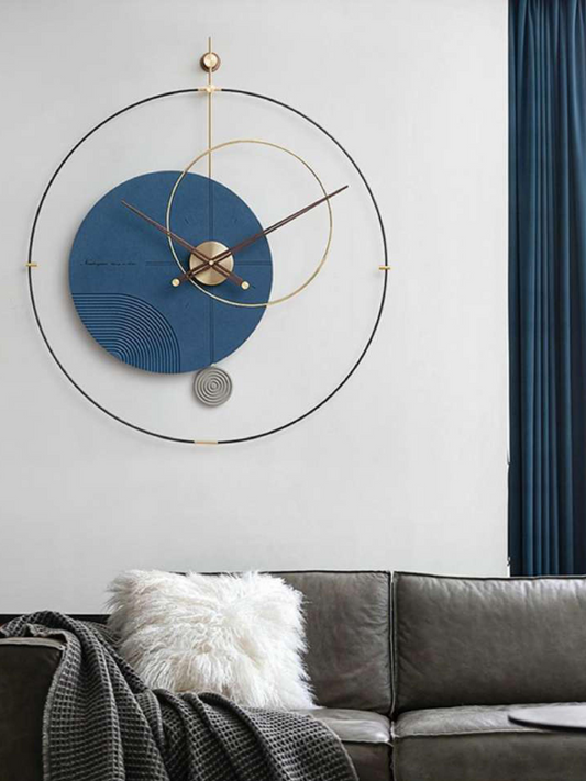 PVD wall clock The Cosmic Creation - Luxe Wall Clock - Style 1
