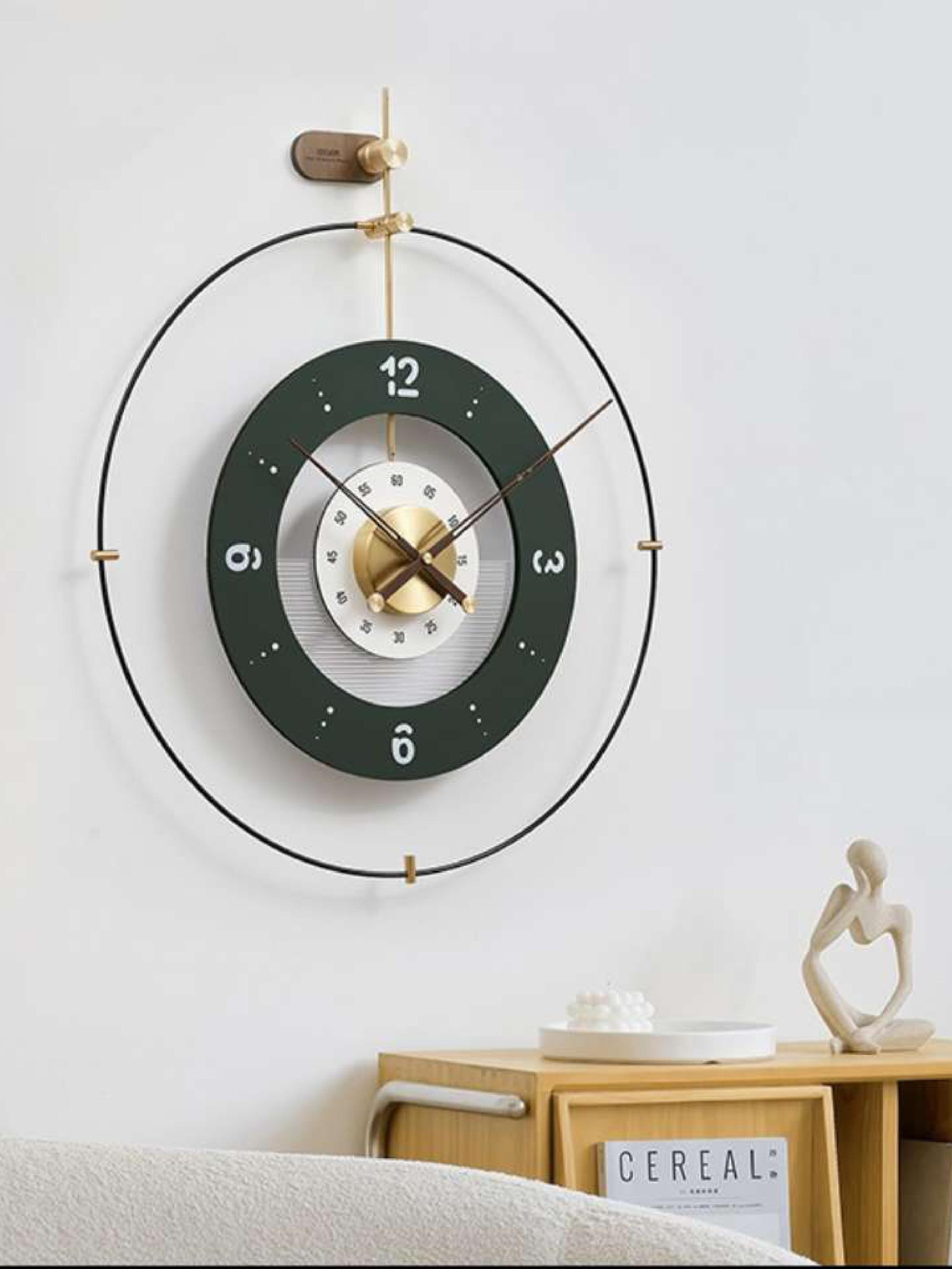 PVD wall clock The Dials of Metamorphism Luxe Wall Clock - Style 2
