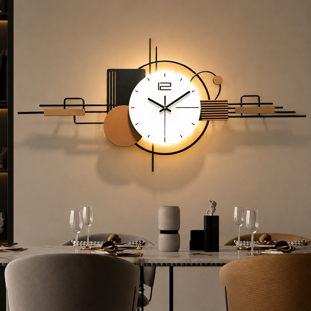 Luxury Modern LED Designer Wall Clock
