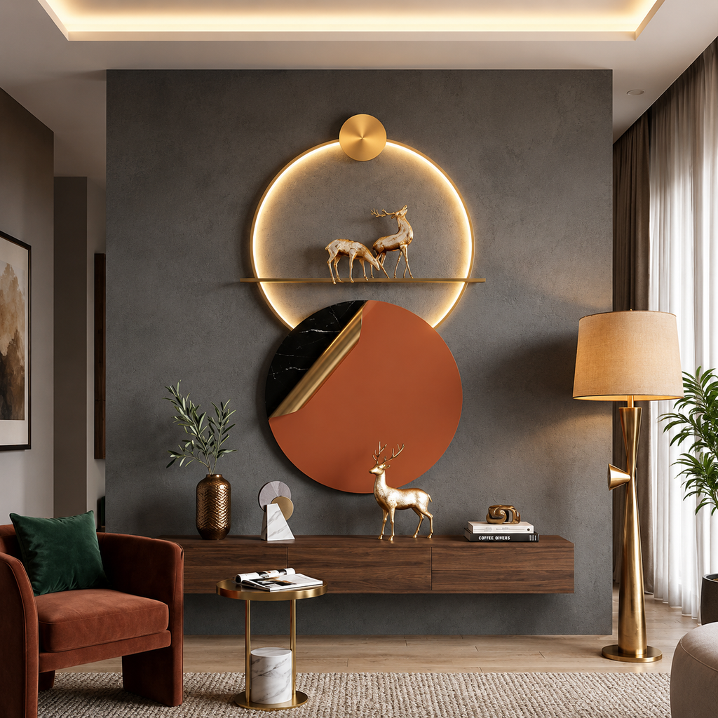 LED Metal Art Wall Decor