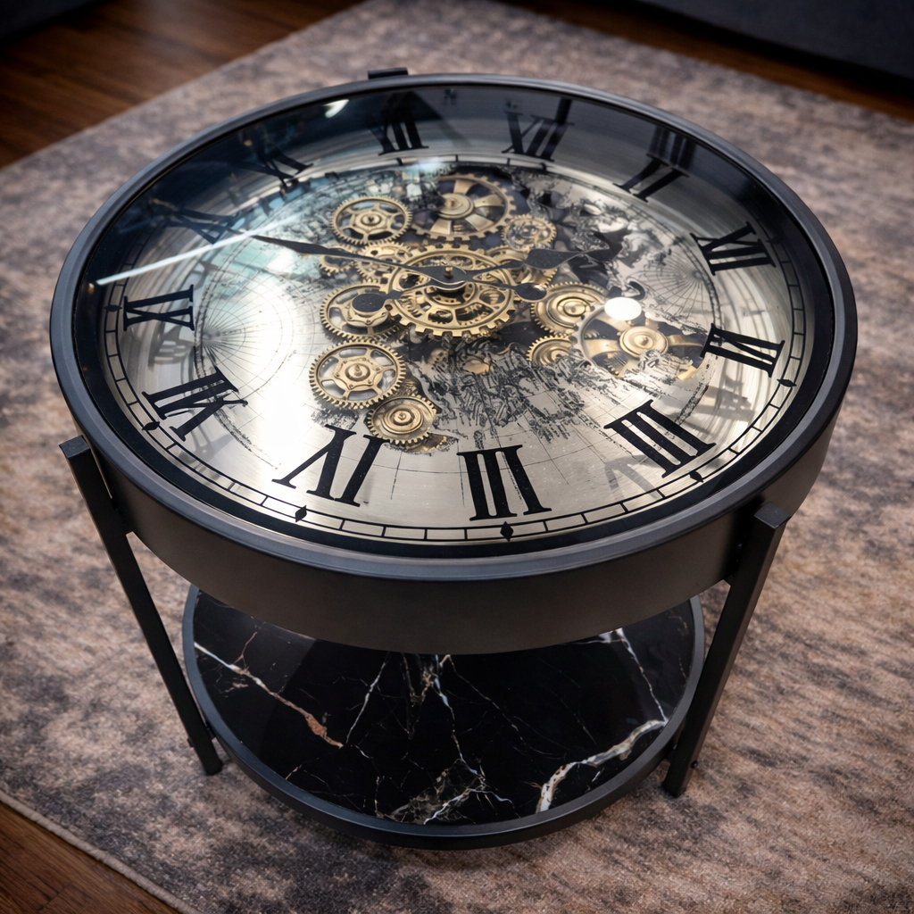 ChronoMap Luxe Table Clock