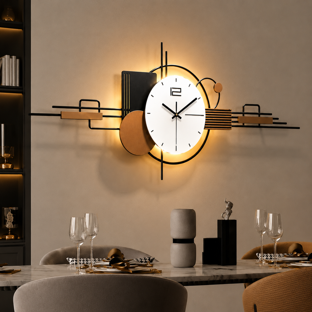 Luxury Modern LED Designer Wall Clock