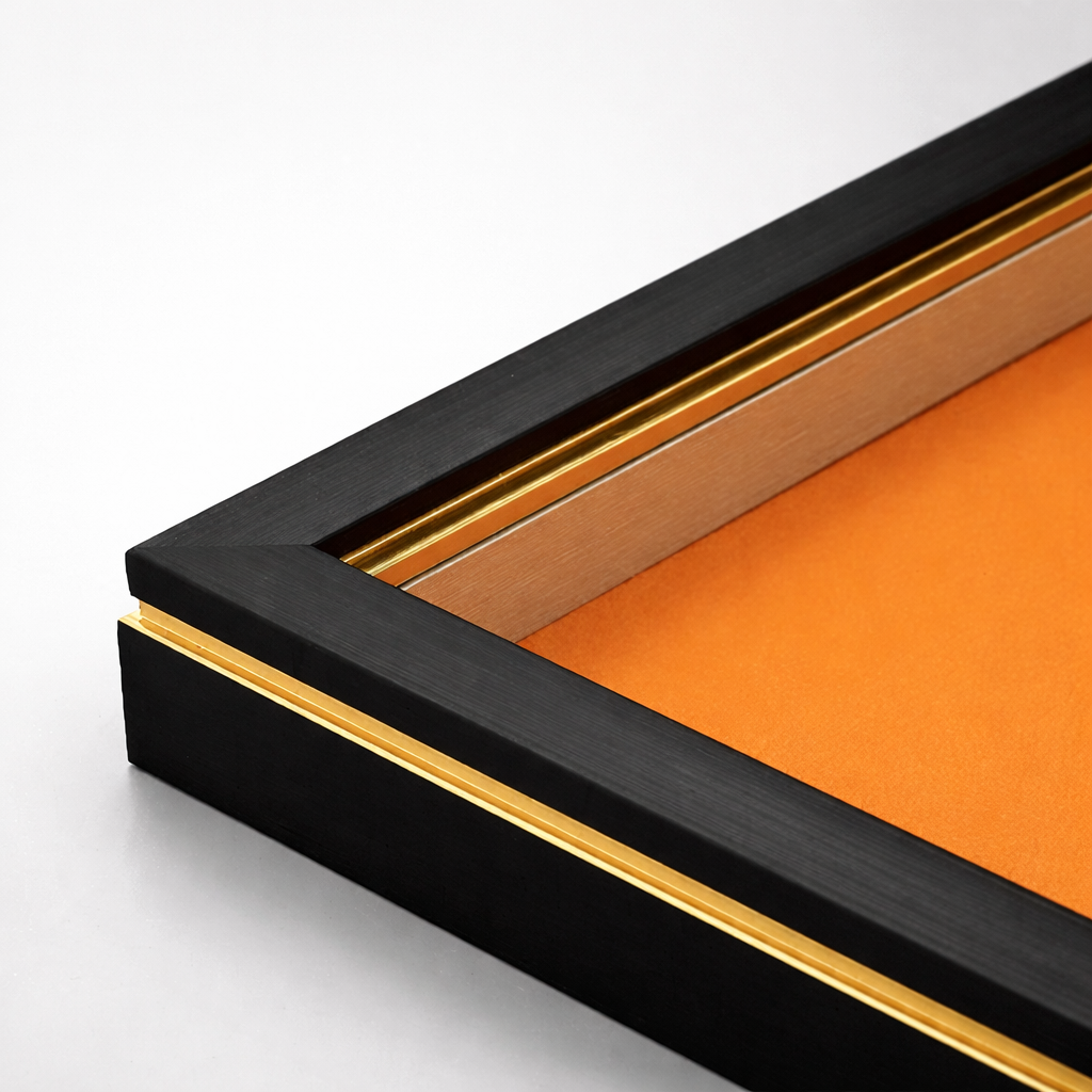 Shadow Box Paintings Opulent Hermes-Inspired Horse & Abstract 3D Shadow Box Wall Art Set