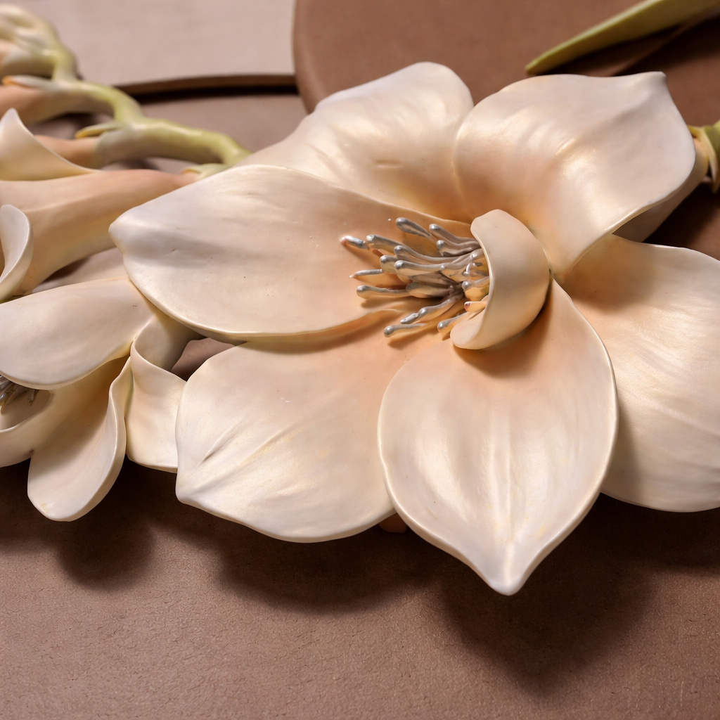 Luxury Orchid LED Wall Art Panel
