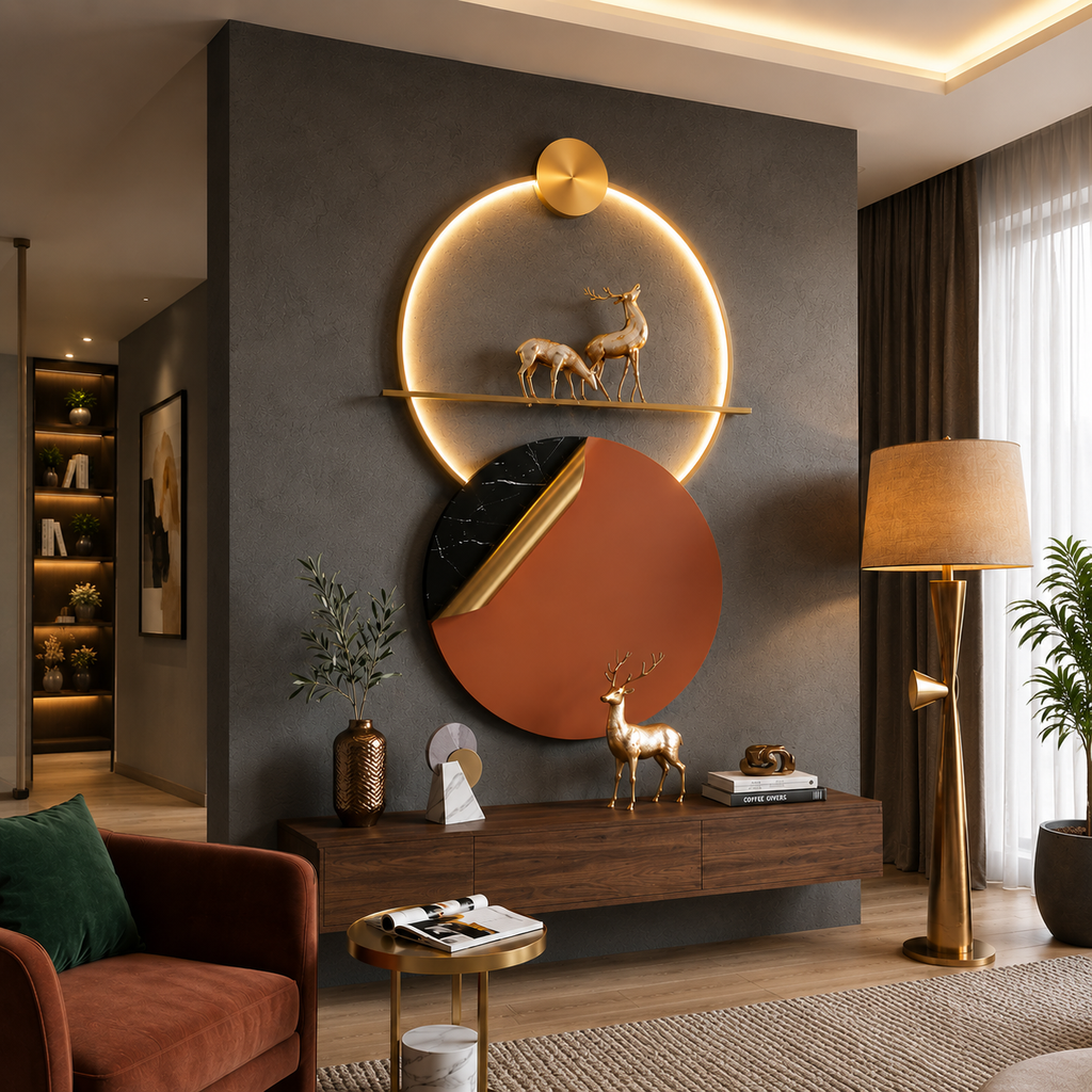 LED Metal Art Wall Decor