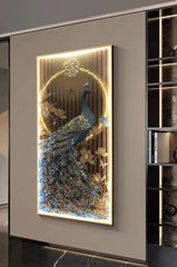 LED Crystal Wall Painting - Royal Bloom