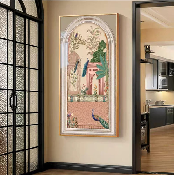 Royal Peacocks - Crystal Painting