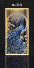LED Crystal Wall Painting - Royal Bloom