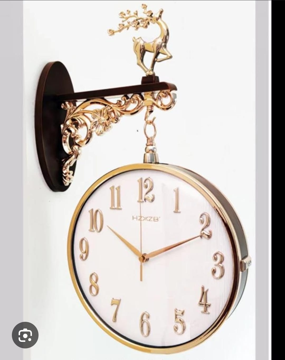 Dual Dial Hanging Clock – Classic Double-Sided Wall Clocks