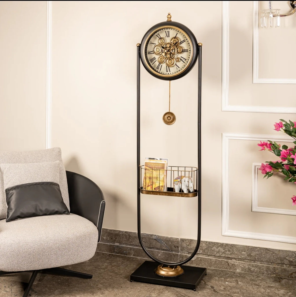 Arcadia Luxury Steel Pendulum Clock