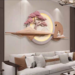 The Altruistic Deer – 3D Resin Wall Decor