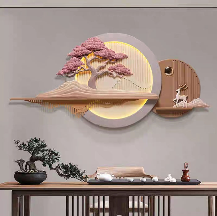The Altruistic Deer – 3D Resin Wall Decor