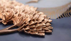 Golden Serenity – 3D Resin Wall Decor