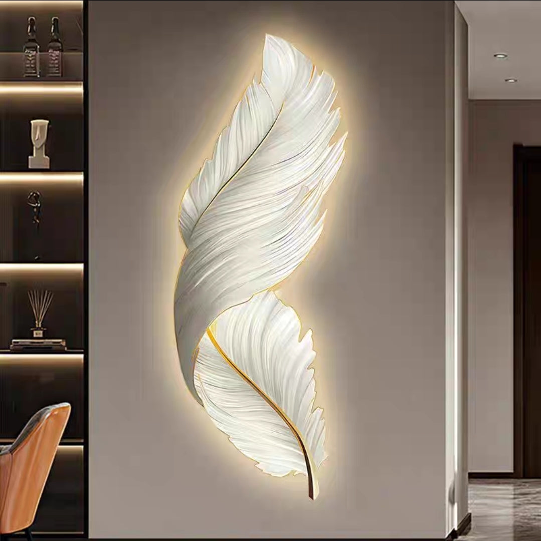 Golden Whisper – LED Painting