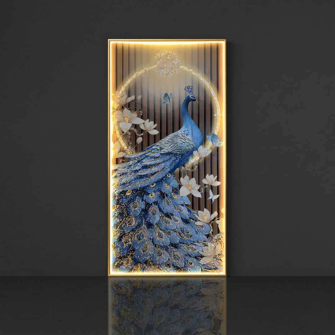 LED Crystal Wall Painting - Royal Bloom