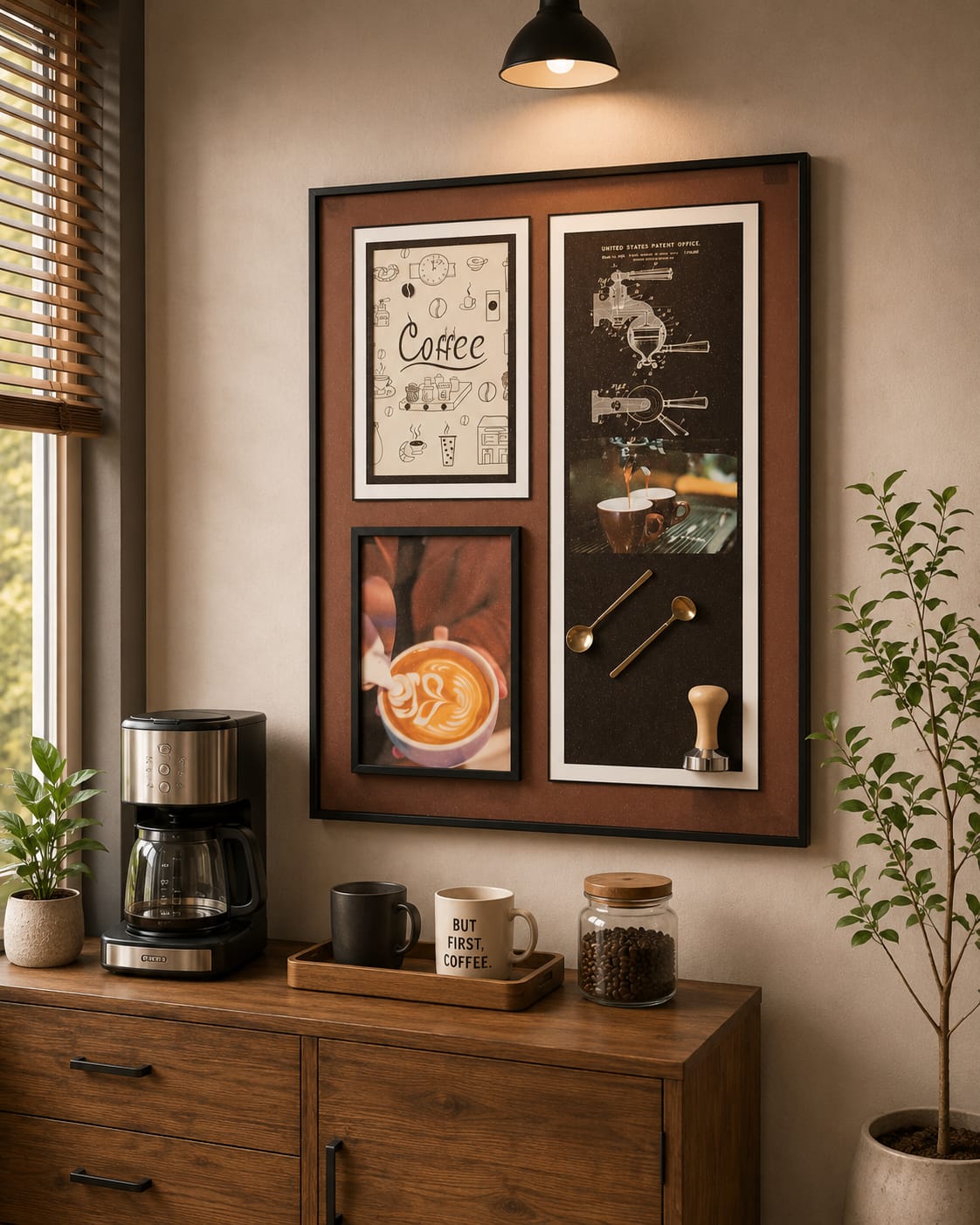 MI - Coffee Premium Wall Painting
