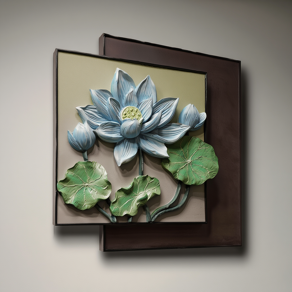3D Imported Wall painting with metal framing