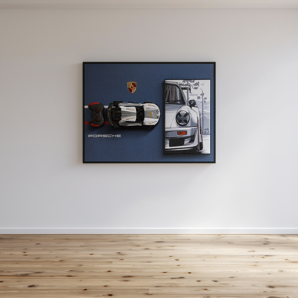 LEGO cars FRAME WITH REAL RC CARS