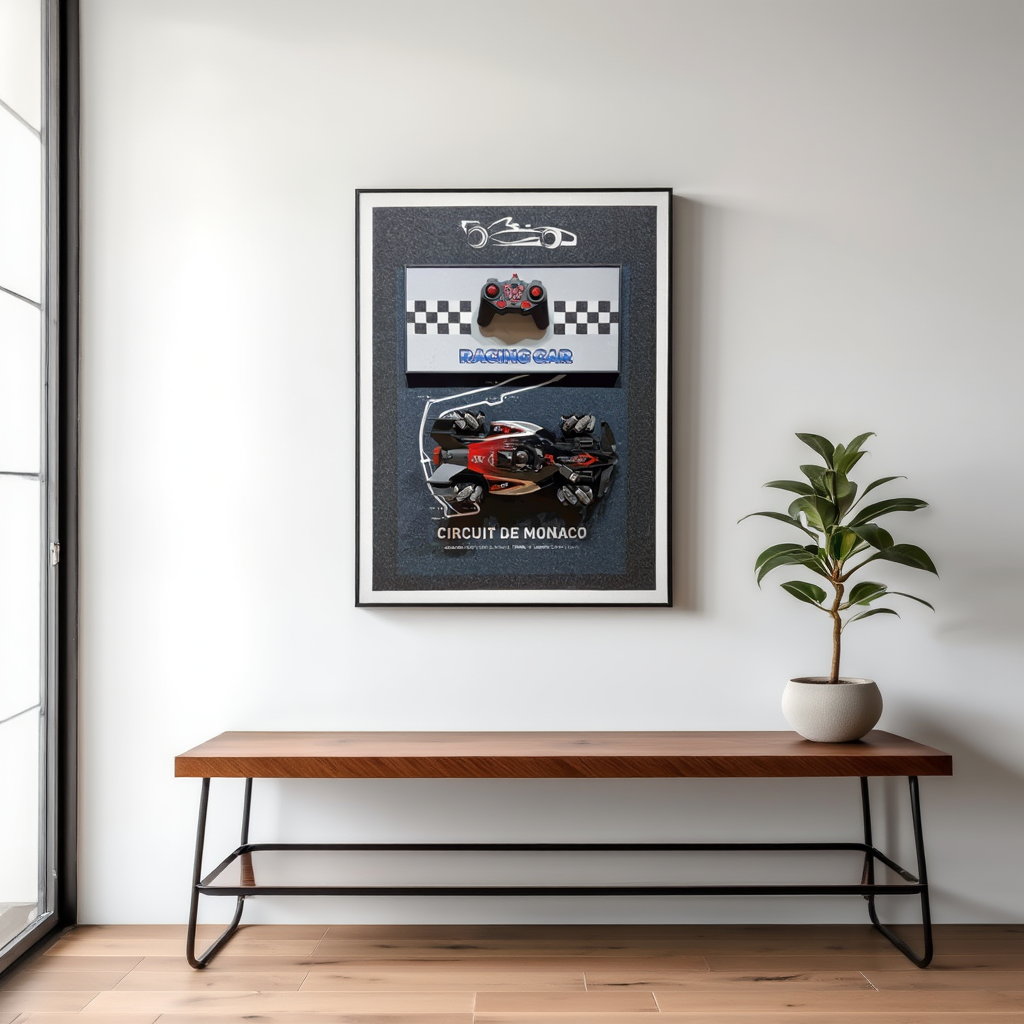 LEGO cars FRAME WITH REAL RC CARS