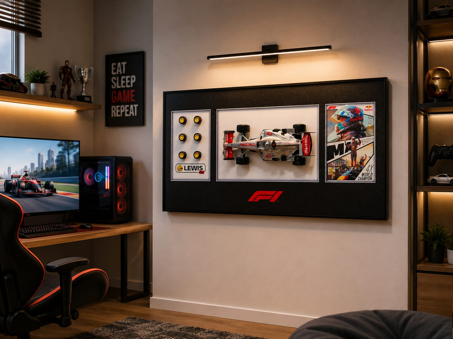 RC – Racing Cars Premium Wall Painting