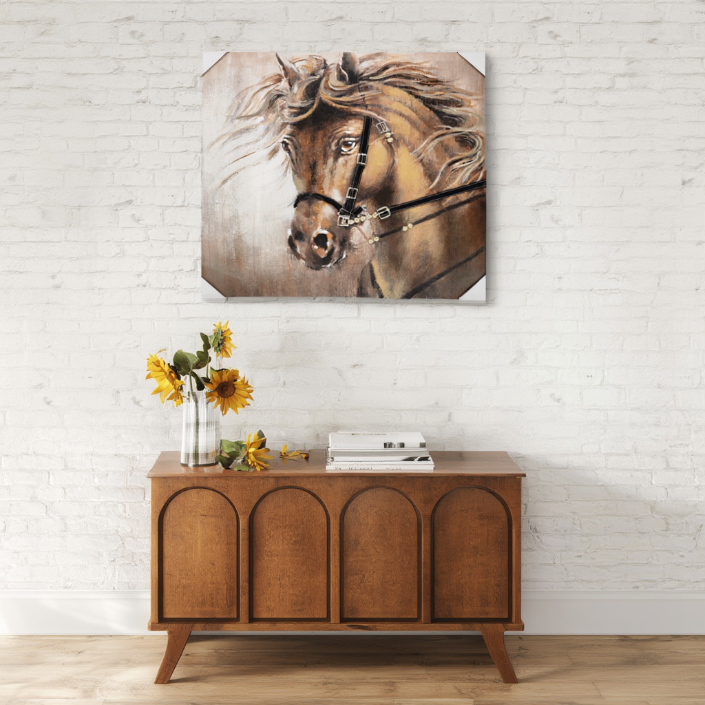 Canvas Paintings Majestic Steed Equestrian Portrait Canvas Arts