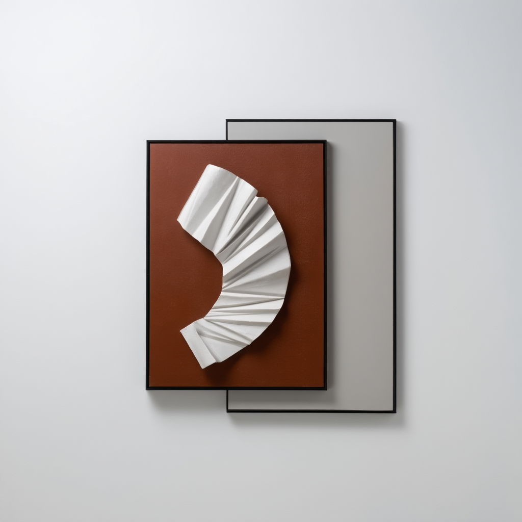 3D Imported Wall painting with metal framing