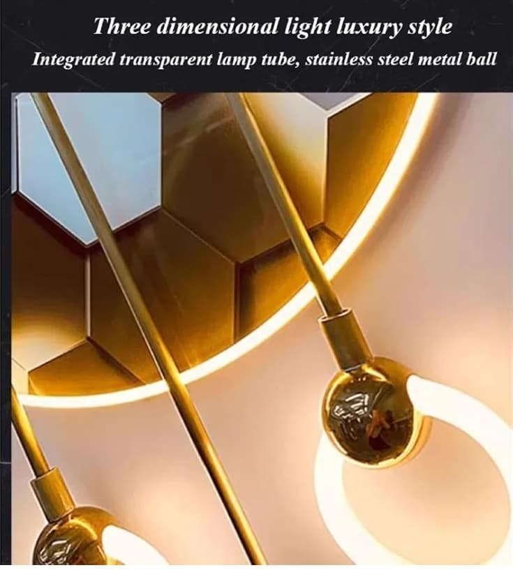 LED Crystal Paintings Moonlit Peaks & Whispering Branches