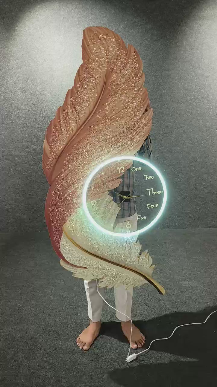 LED Crystal Paintings 3D Acrylic LED Wall Art Style