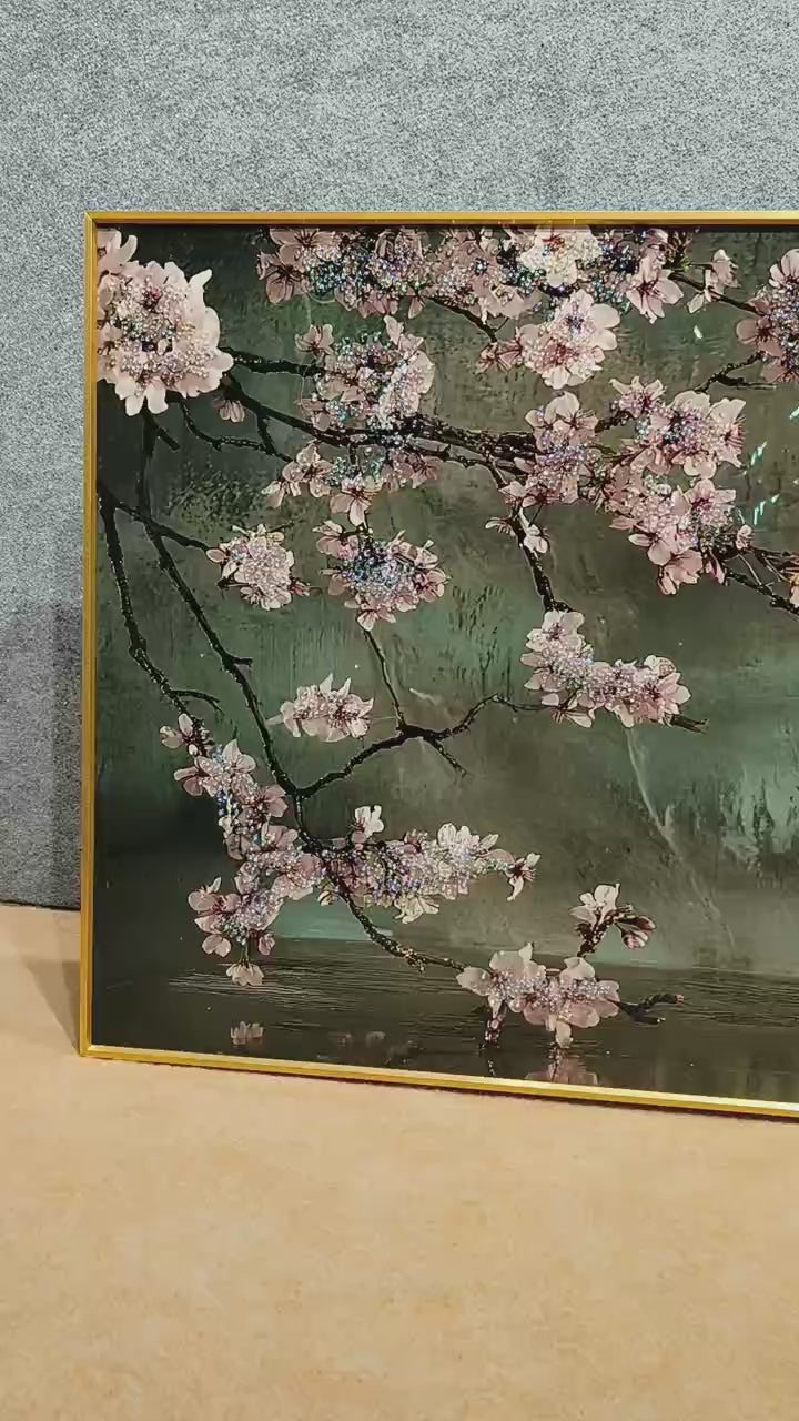 Zen Bloom - Crystal Painting