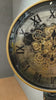 Gold Metal Tripod Standing Clock