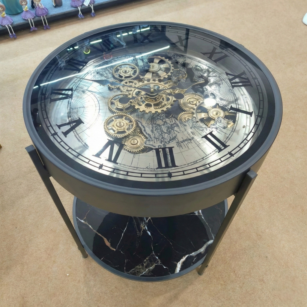 ChronoMap Luxe Table Clock